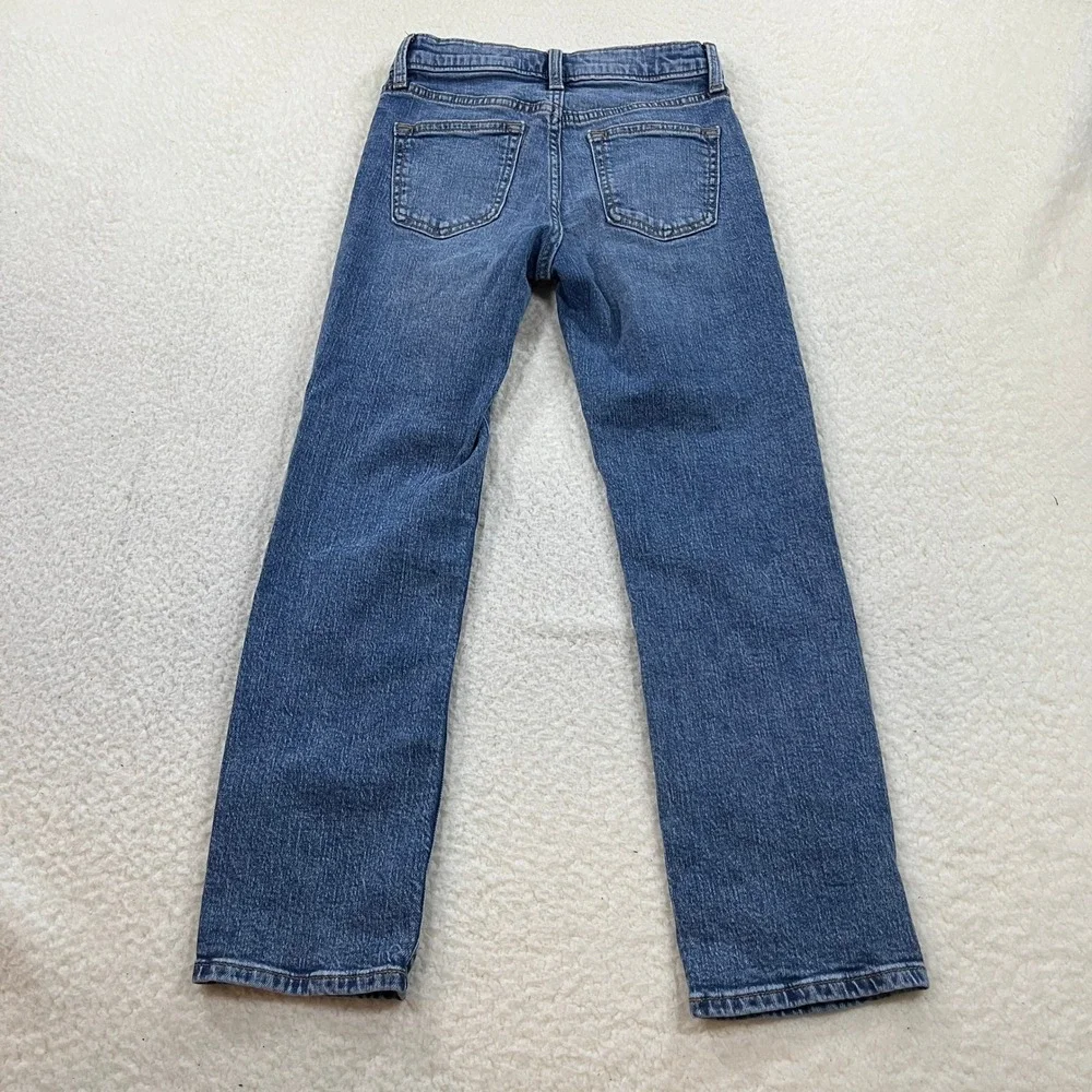 Old Navy Jeans Boys 10 Blue 360 Slim Built-In Tough Distressed Ripped 616944-05